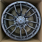 Диск KoKo Kuture 6098 9x20 6*139,7 Et:30 Dia:106,1 Matte Gunmetal With Black Bead Ring