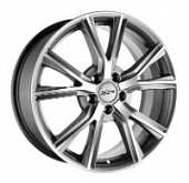 Диск X'trike X-122 7,5x18 5*100 Et:38 Dia:67,1 Super Silver
