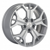 Диск Khomen 1715 7x17 5*110 Et:46 Dia:63,3 Black