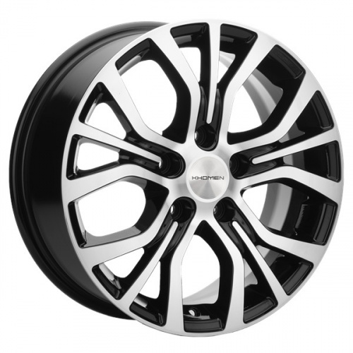 Диск Khomen 1608 6,5x16 5*110 Et:46 Dia:63,3 Black-FP