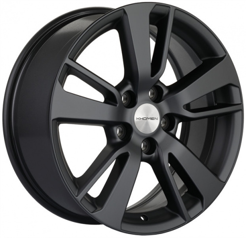 Диск Khomen 1704 7x17 5*108 Et:50 Dia:63,35 Black