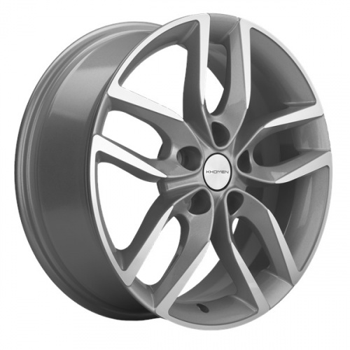 Диск Khomen 1708 6,5x17 5*114,3 Et:40 Dia:67,1 F-Silver-FP