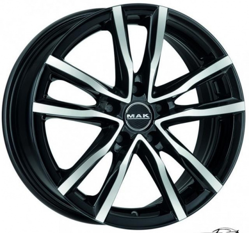 Диск MAK MILANO 6,5x16 5*108 Et:45 Dia:72,3 Black Mirror