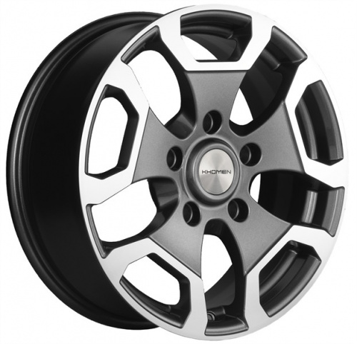Диск Khomen 1725 6,5x17 5*139,7 Et:35 Dia:98,5 Gray-FP