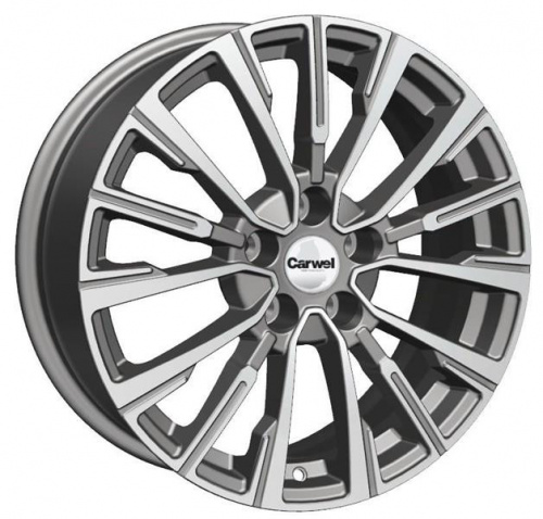 Диск Carwel Базан 1720 7x17 5*114,3 Et:37 Dia:66,5 BL