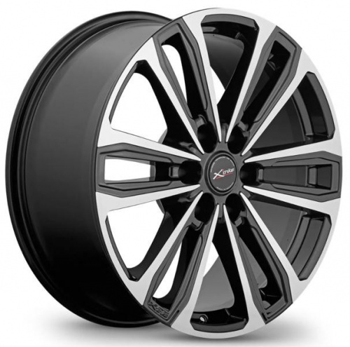 Диск X'trike X-142 8,5x20 6*139,7 Et:25 Dia:106,1 BK/FP
