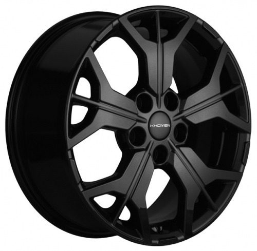 Диск Khomen 1715 7x17 5*110 Et:46 Dia:63,3 Black