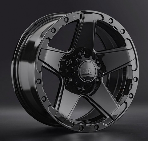 Диск LS wheels LS 1284 8x17 6*139,7 Et:30 Dia:100,1 bk