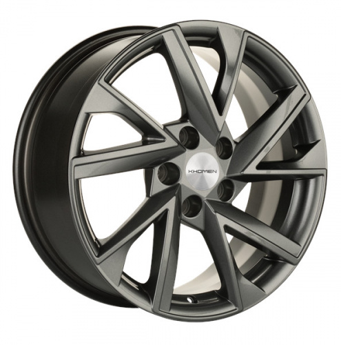 Диск Khomen 1714 7x17 5*110 Et:46 Dia:63,3 Gray