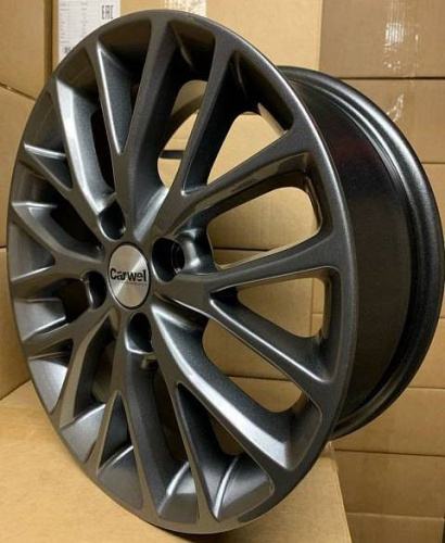 Диск Carwel Хуко 6x15 4*100 Et:37 Dia:60,1 BL
