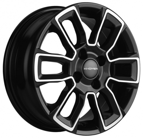 Диск Khomen KHW1406 5,5x14 4*100 Et:45 Dia:56,1 Black-FP