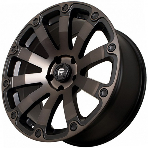 Диск FF 61442 9x20 5*127 Et:0 Dia:71,6 Glossy Black Bronze Tinted