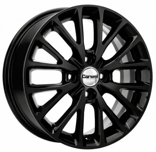 Диск Carwel Риорита 6x15 4*100 Et:45 Dia:56,6 BK