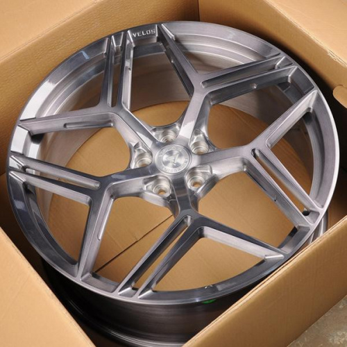 Диск KoKo Kuture 086 8,5x21 5*108 Et:35 Dia:63,3 Brusched Grey