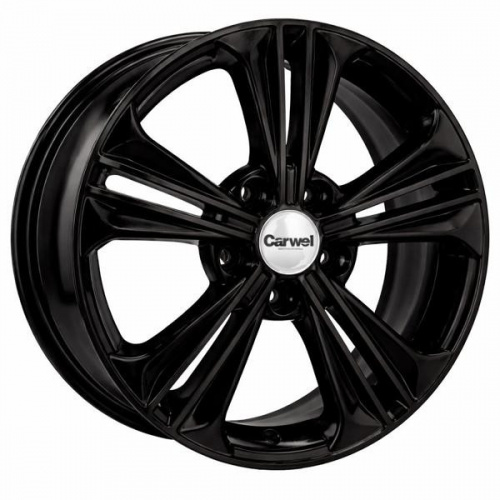 Диск Carwel Исток 106 6x16 5*114,3 Et:43 Dia:67,1 BK