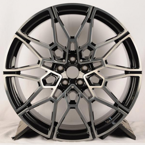 Диск RGW RGW1842 10,5x22 5*112 Et:43 Dia:66,6 Gloss Black Bruch With Dark Tint