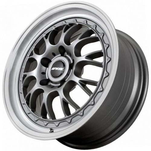 Диск FF SH7007 6,5x15 4*100 Et:35 Dia:73,1 Matt Dark Gunmetal Lip Polish
