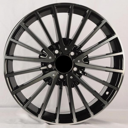 Диск RGW S3192502-62 10x22 5*112 Et:44 Dia:66,6 Gloss Black Machined Face