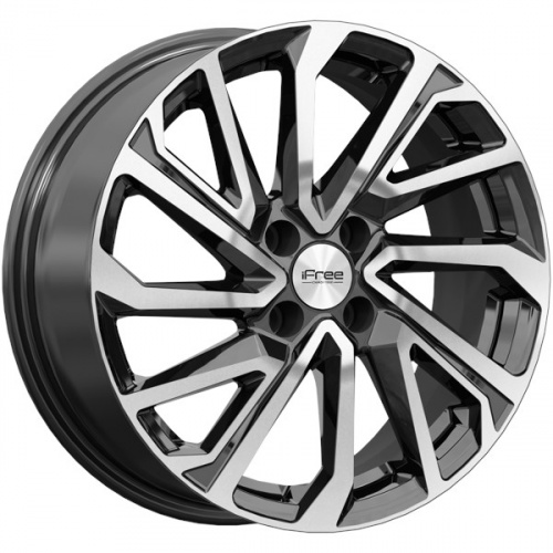 Диск IFree Original Неом (КС1172) 6,5x16 4*100 Et:50 Dia:60,1 Алмаз черный