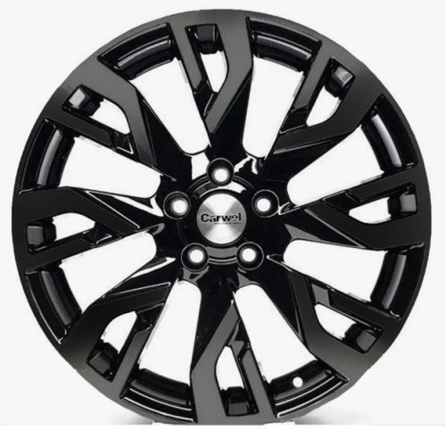 Диск Carwel Рамза 7x18 5*108 Et:52 Dia:60,1 BK