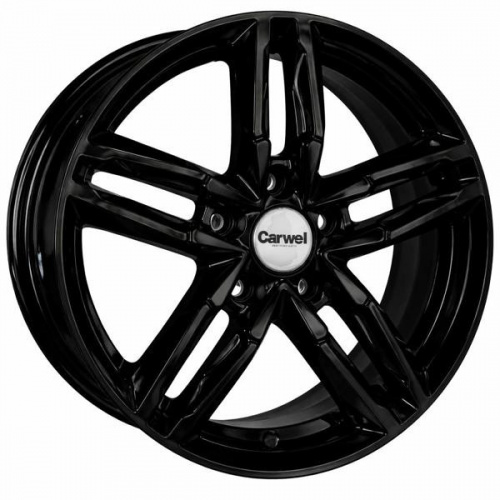 Диск Carwel Вайт 6x16 5*110 Et:50 Dia:67,1 BK