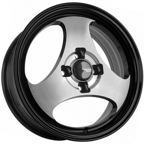 Диск FF R020 6x15 4*100 Et:35 Dia:73,1 Black Machined Face with Black