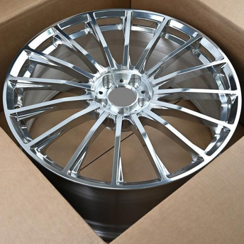 Диск RGW RGW4151 9x20 5*112 Et:34 Dia:66,6 Clear Polished+Barrel Clear Brushed
