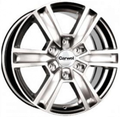Диск Carwel Пирос 7,5x17 6*139,7 Et:25 Dia:106,1 SB