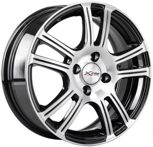 Диск X'trike X-105 6 x 15 4*98 Et: 35 Dia: 58,5 BK/FP