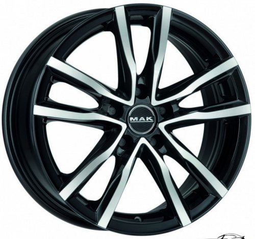 Диск MAK MILANO 7 x 17 5*114,3 Et: 40 Dia: 76 Black Mirror