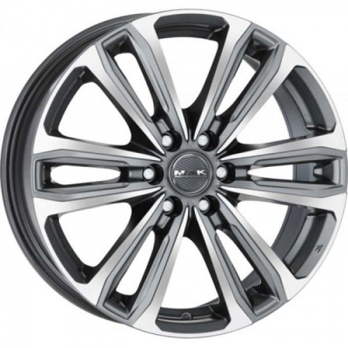 Диск MAK Safari 8 x 18 6*130 Et: 53 Dia: 84,1 Gunmetal Mirror Face