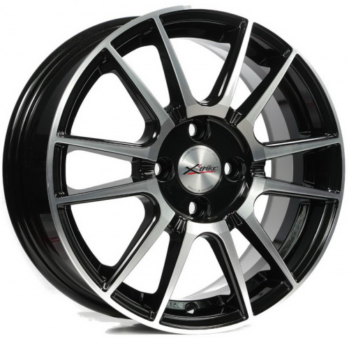 Диск X'trike X-127 6 x 15 4*100 Et: 45 Dia: 60,1 BK/FP