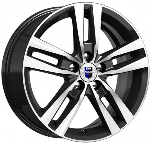 Диск K&K Rassvet 6,5 x 16 5*114,3 Et: 40 Dia: 66,1 алмаз черный