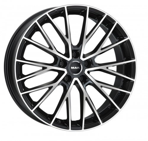 Диск MAK Speciale-D 10 x 21 5*112 Et: 19 Dia: 66,45 Black Mirror