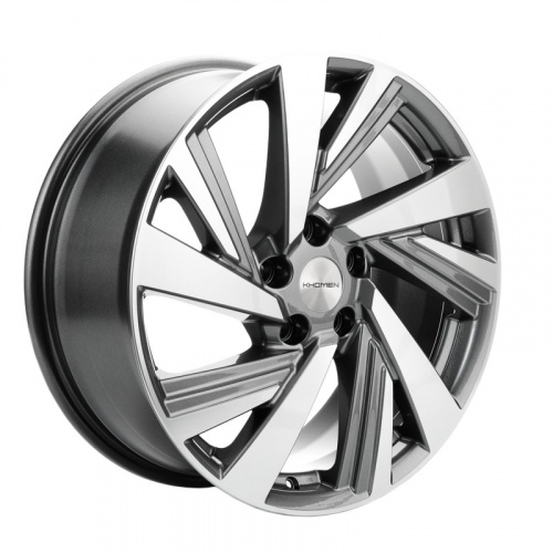 Диск Khomen 1801 7,5 x 18 5*114,3 Et: 50 Dia: 66,1 GRAY-FP