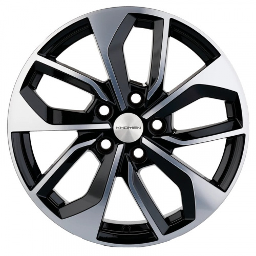 Диск Khomen 1703 7 x 17 5*114,3 Et: 45 Dia: 60,1 BLACK-FP