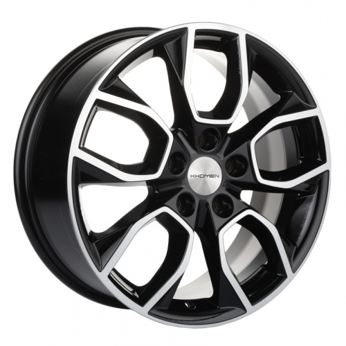 Диск Khomen 1713 7 x 17 5*114,3 Et: 40 Dia: 66,1 Black-FP