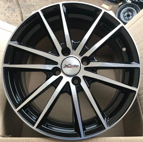 Диск X'trike X-129 6,5 x 16 4*108 Et: 45 Dia: 63,35 BK/FP