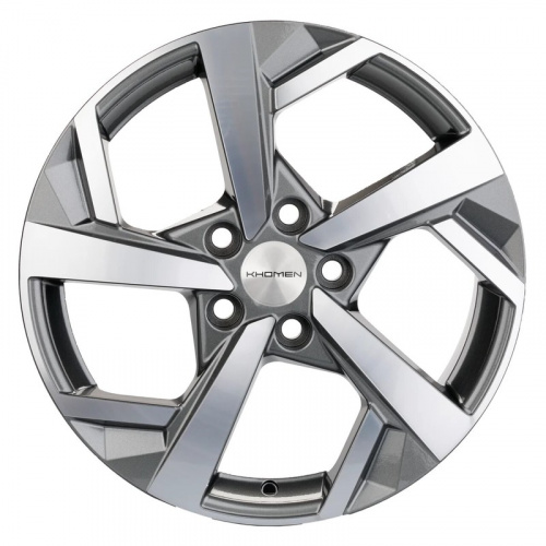 Диск Khomen 1712 7 x 17 5*114,3 Et: 40 Dia: 66,1 Gray-FP