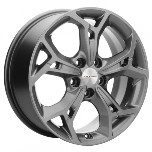 Диск Khomen 1702 7 x 17 5*114,3 Et: 48,5 Dia: 67,1 Gray