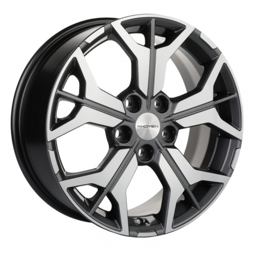 Диск Khomen 1715 7 x 17 5*114,3 Et: 39 Dia: 60,1 Gray-FP