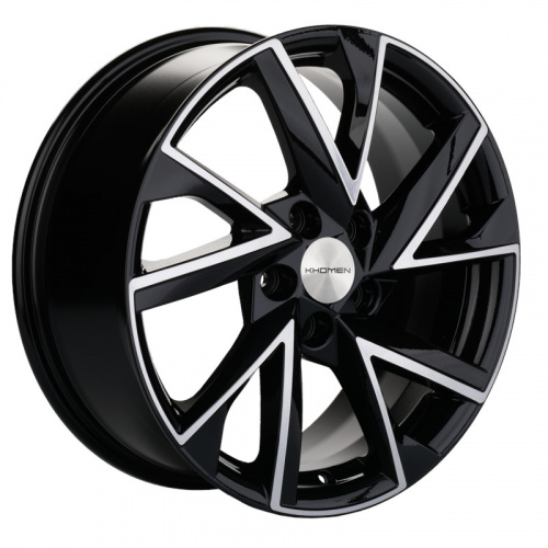 Диск Khomen 1714 7 x 17 5*114,3 Et: 45 Dia: 60,1 Black-FP