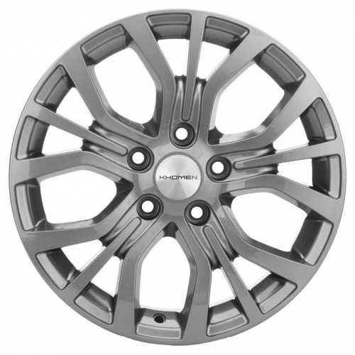 Диск Khomen 1608 6,5 x 16 5*114,3 Et: 40 Dia: 66,6 Gray