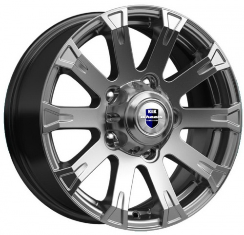 Диск K&K Байкал 7 x 16 5*139,7 Et: 35 Dia: 95,3 Дарк платинум