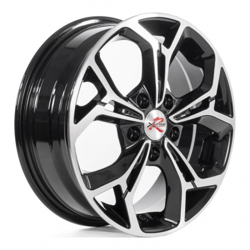 Диск X'trikeRST R016 6 x 16 5*114,3 Et: 43 Dia: 67,1 BK/FP