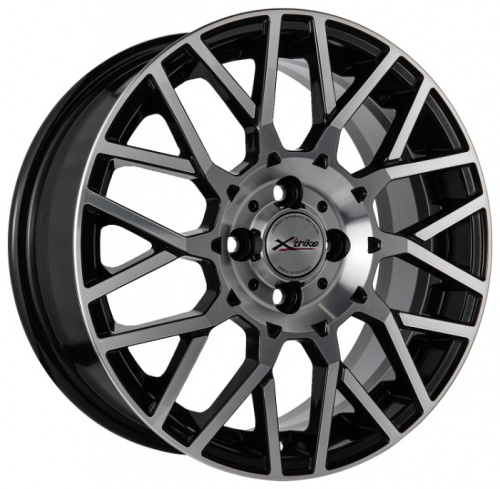 Диск X'trike X-125 6,5 x 16 4*100 Et: 48 Dia: 54,1 BK/FP