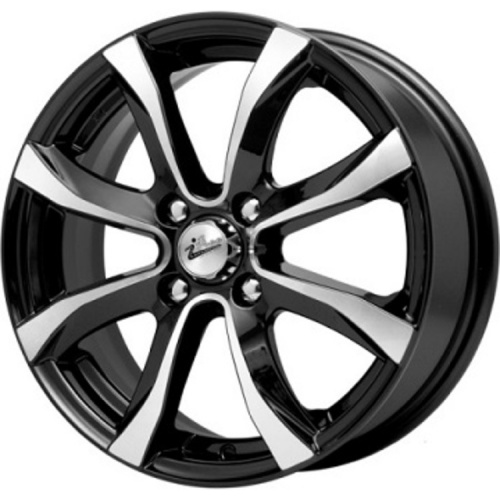 Диск iFree Дайс 6 x 15 4*108 Et: 45 Dia: 63,35 блэк джек