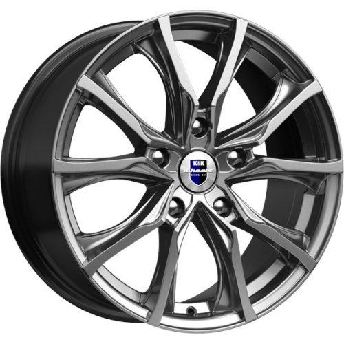 Диск K&K Твист 7,5 x 17 5*114,3 Et: 40 Dia: 66,1 Дарк платинум