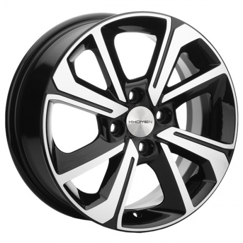 Диск Khomen 1501 6 x 15 4*100 Et: 46 Dia: 54,1 BLACK-FP