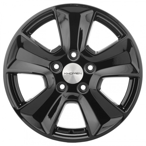 Диск Khomen 1601 6,5 x 16 5*114,3 Et: 50 Dia: 66,1 Black